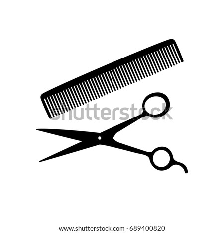 Hair salon icon set vector illustration.