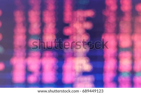 Stock photo blur,Stock number
