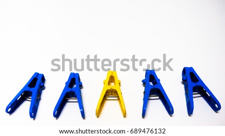 Difference Clothespin plastic