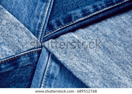 various jeans mosaic