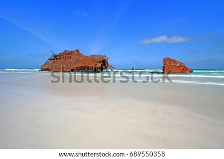 Cabo Santa Maria Beach, Island of Boa Vista, Cape Verde archipellago