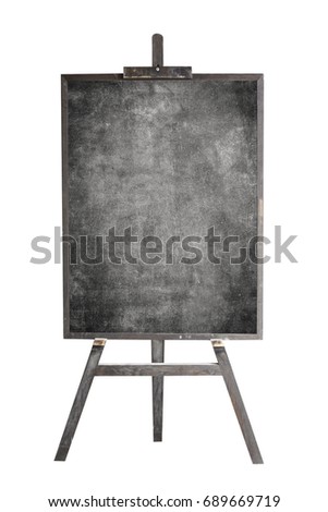 Isolate old chalkboard texture concept advertisement wallpaper for text education graphic. Empty teach blank used writing background school child reality project Back to summer college new term.