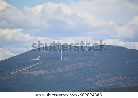 Windmills, Ravni Kotari, Zadar