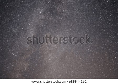 The center of our home galaxy, the Milky Way galaxy, night stars landscape