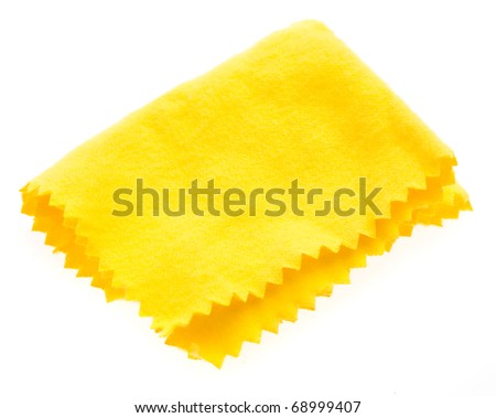 lens cleaner accessories isolated on a white background