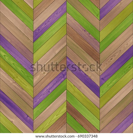 Seamless wood parquet texture (chevron clip-art)