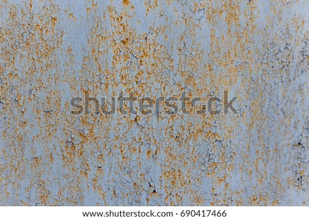 Rust on the fence