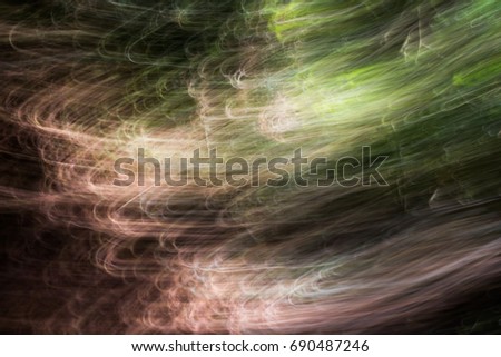 Long Exposure Abstract Photograph