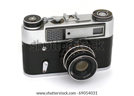 old vintage camera USSR period