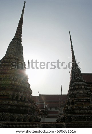thailand temple tower