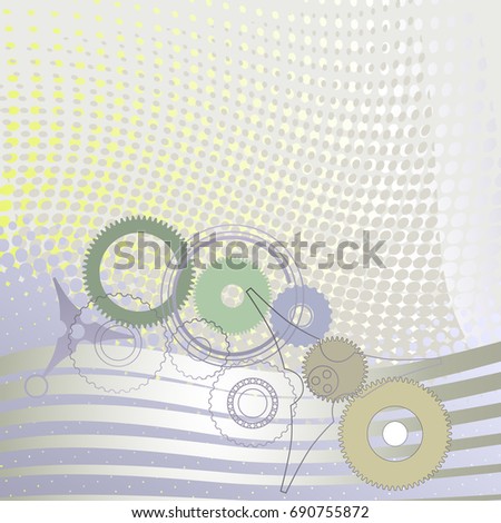 Abstract technical background 