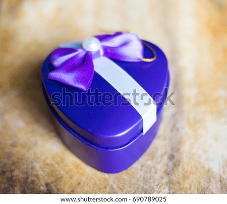 purple heart box