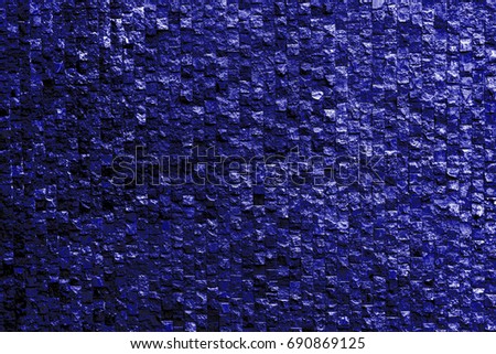 Dark blue color texture pattern abstract background can be use as wall paper screen saver brochure cover page or for presentation background also have copy space for text.
