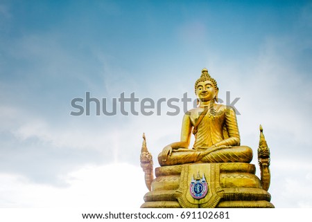 Buddha. Phuket island. Thailand.