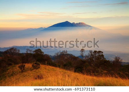 Good morning Bromo volcano.