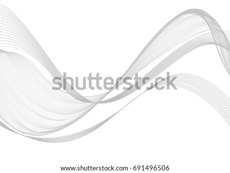 Fog or smoke isolated on white. Vector transparent mist or smog. Abstract cloudiness background.