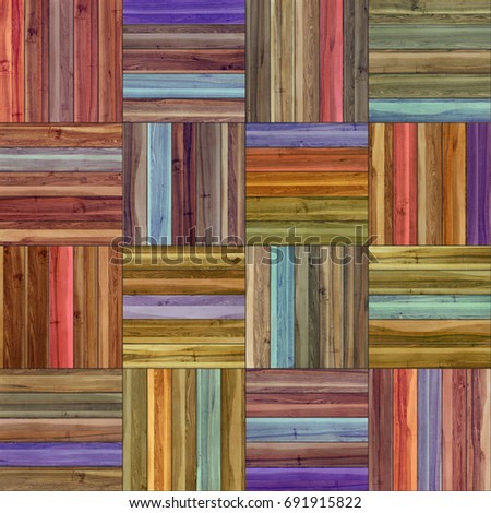 Seamless wood parquet texture (basket clip-art)