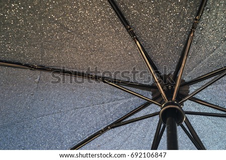 Umbrella with drops