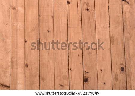 Wood texture plank grain background, wooden desk table or floor, old striped timber board