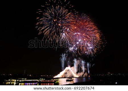 Edogawa fireworks display