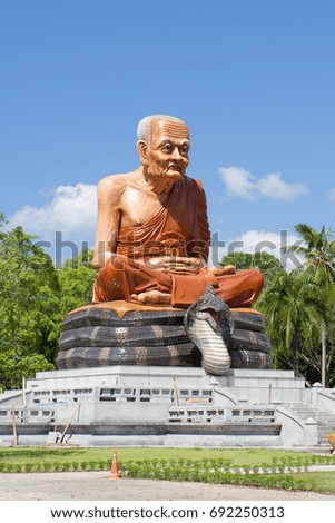 Build a buddha in thailand