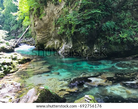 Vintgar gorge, Slovenia 