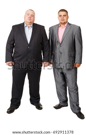 chubby gay men in suits