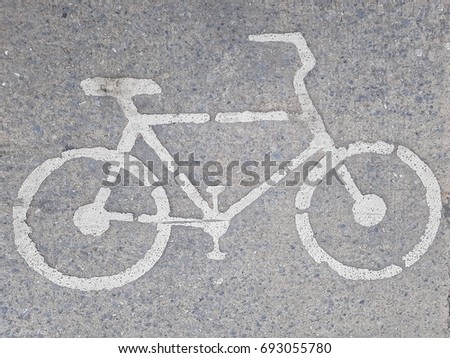the symbol of the bike