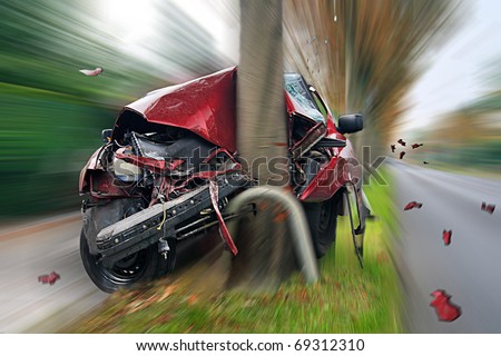 Car Crash Royalty-Free Stock Photo #69312310