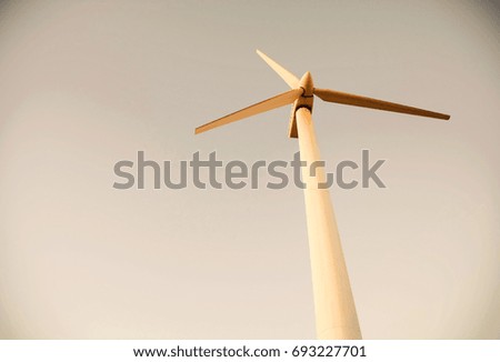 Photo Picture of a Classic Vintage Electric Windmill 
