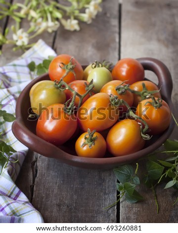 Fresh Tomatoes - Food and Drink Photo Series