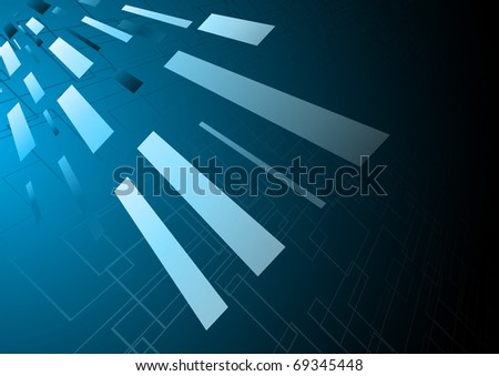Abstract technology background. Clip-art