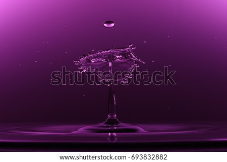 water drop - splash art