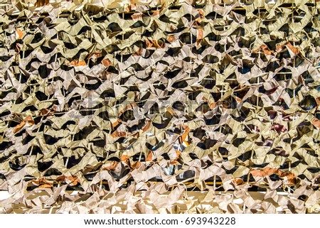 Masking grid as background -  Abstract khaki background color