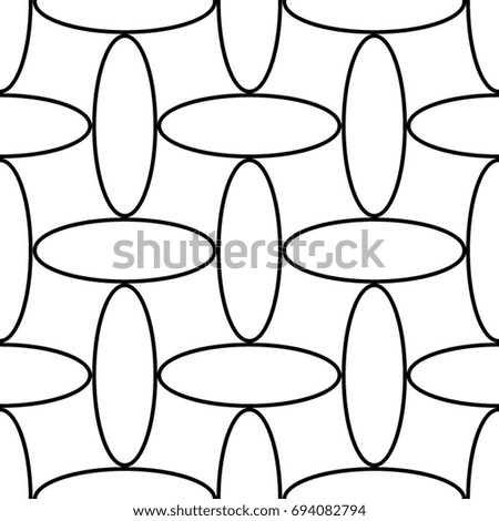 Vector abstract geometric ornament. Simple graphic design. Seamless pattern for textile printing, packaging, wrapper.