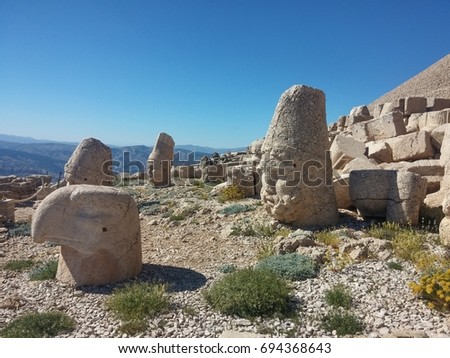 Mount Nemrut - UNESCO World Heritage site in southeastern Turkey