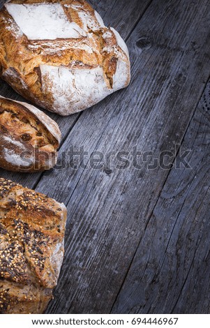 Bread on Wood