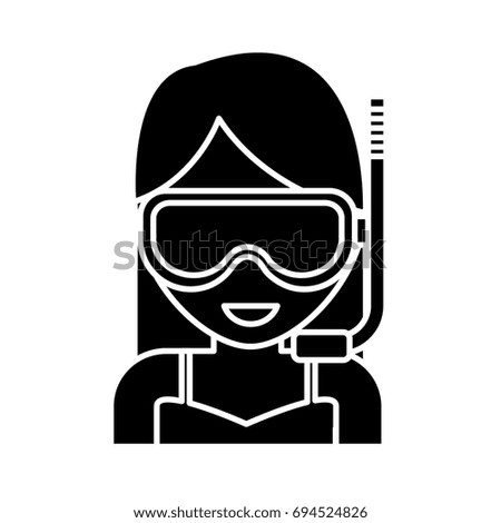 Snorkel mask design