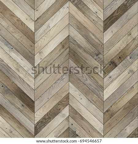 Seamless wood parquet texture (chevron neutral)