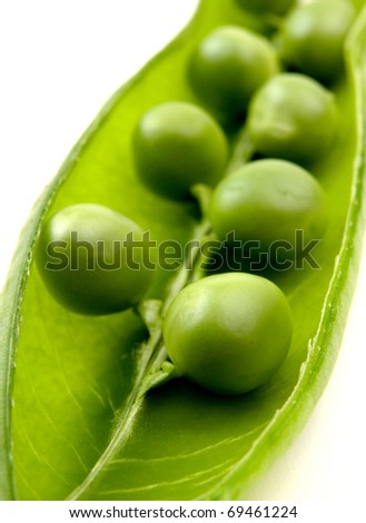 green peas Royalty-Free Stock Photo #69461224