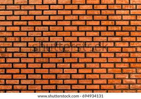 Red brick  Wall stripes  Stripes of red brick / Building a wall using red brick / Brick red block