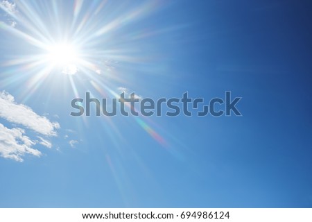 Sunny day afternoon Royalty-Free Stock Photo #694986124