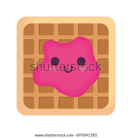 waffles with butter icon