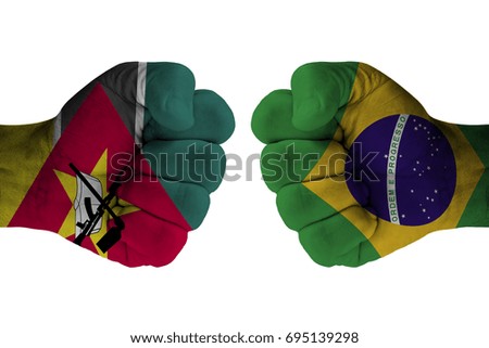 MOZAMBIQUE vs BRAZIL