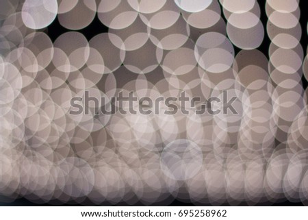 Abstract image of bokeh lights in the city.