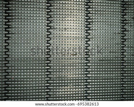 Metal escalator texture 