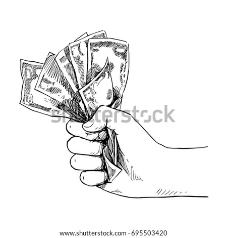 the transfer of money, vector