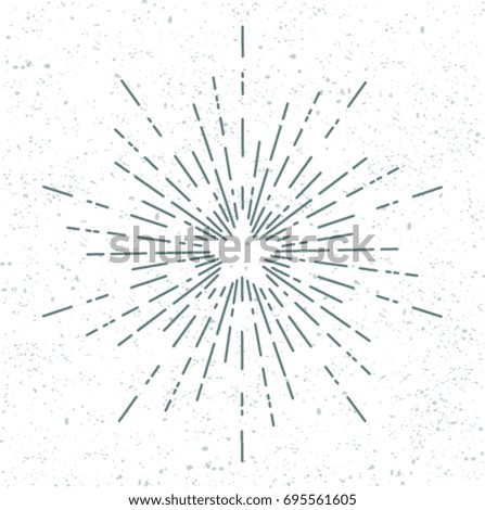 vector of  sunburst or explosion.Vector graphic illustration