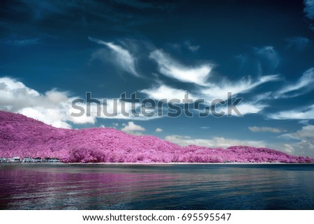 Sea Scape Infrared Photography