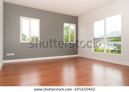 An empty rooms in a house waiting for decoration.